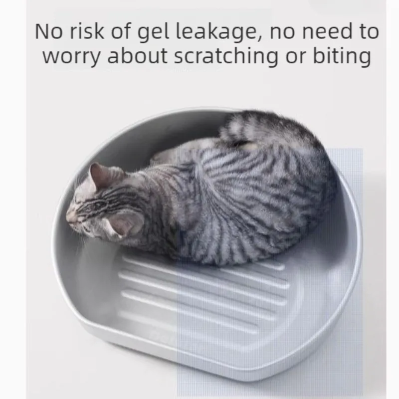 Cama refrescante de aluminio para gatos, ideal verano en casa - imagen 3