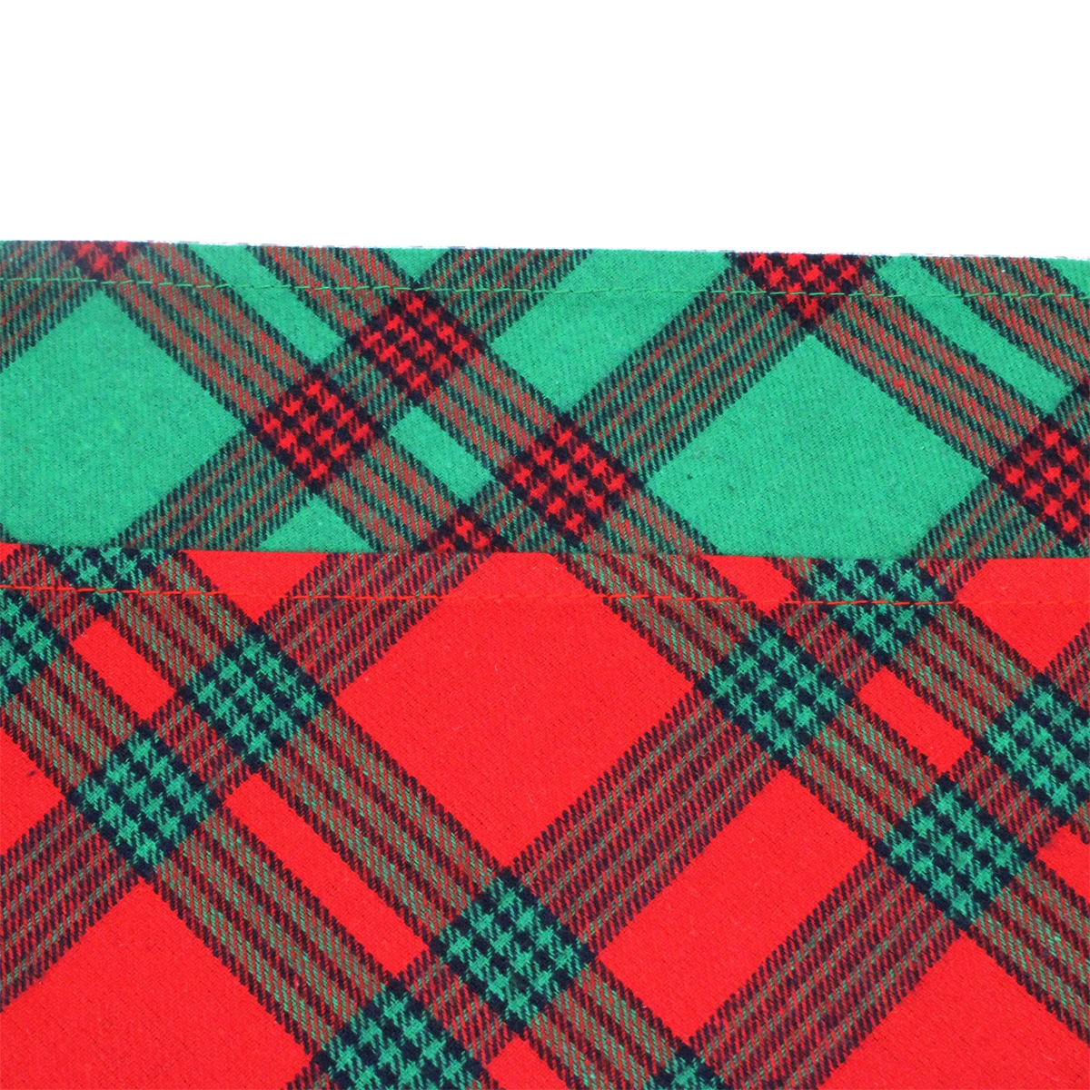 Pañuelo de Navidad para perro, pañuelo clásico a cuadros para mascotas, Baberos triangulares, pañuelo para Feliz Navidad, Papá Noel, muñeco de nieve, estampado para mascotas, suministro para perros - imagen 3