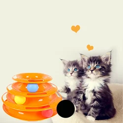 Torre interactiva giratoria para gatos – Ejercicio y entretenimiento