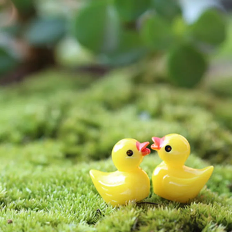 Adorno flotante para acuario patito amarillo - Decoracion para pecera - imagen 4