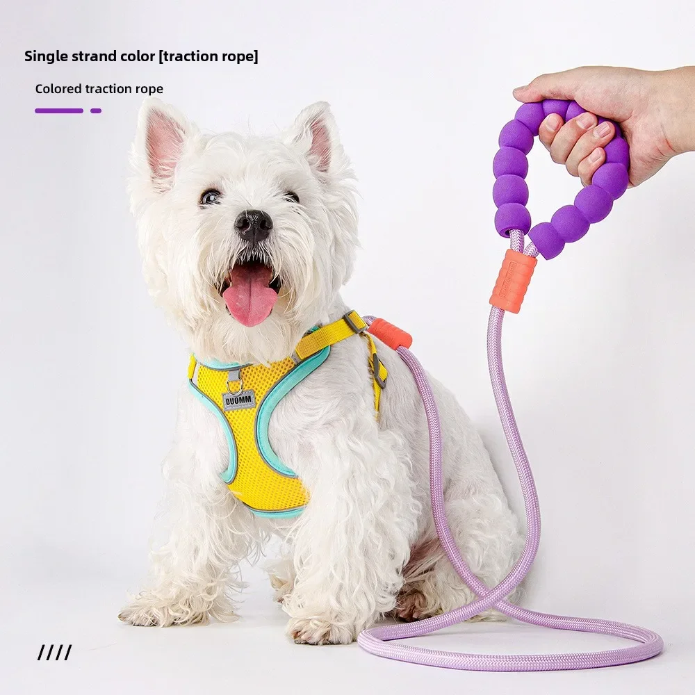 Correa para perro nube burbuja espuma perro caminar cuerda mascota cachorro dopamina Color contrastante P cuerda