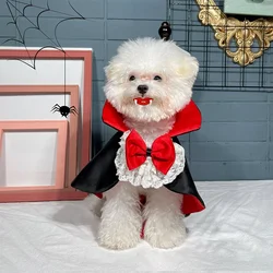 Disfraces de Halloween para gatos y perros - Capa vampiro, adorable
