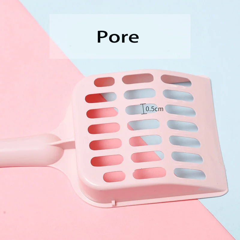 Suministros de pala para lavabo de arena de limpieza para excrementos de Gato, disponibles en varios colores, malla de Tofu ahuecada - imagen 3