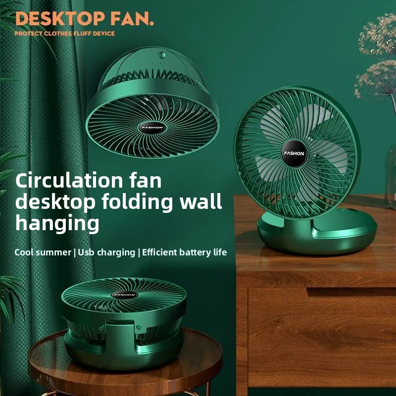 Ventiladores para perros, ventilador pequeño de refrigeración para mascotas, artefacto de refrigeración pequeño montado en la pared, Mini ventilador colgante silencioso de doble propósito para gatos, productos para mascotas - imagen 2