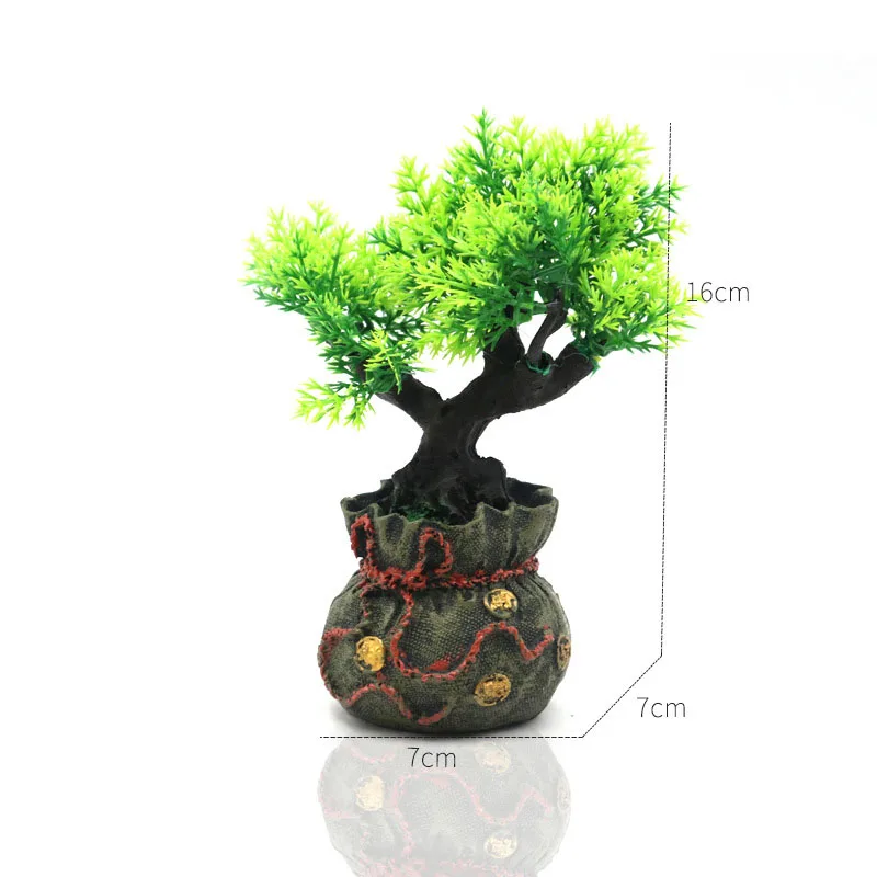 Árbol decorativo para acuario – Ornamento de paisaje submarino - imagen 4