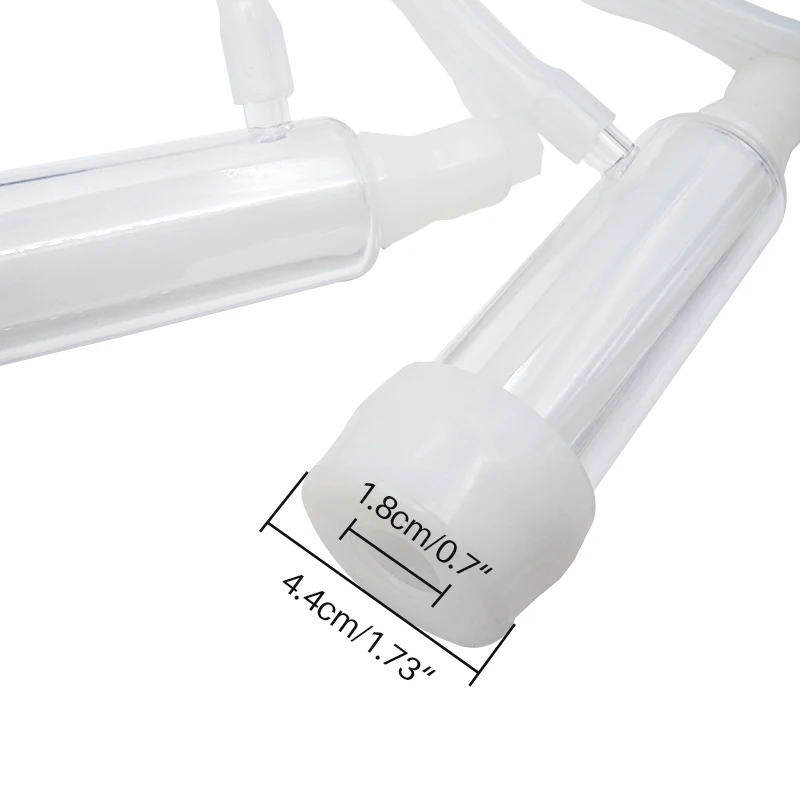 Ordeñadora de leche de impulso de doble cabeza, bomba de vacío automática de 3L, pulso eléctrico, 110V-240V, para oveja, cabra y vaca - imagen 3