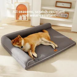 Cama perrera grande impermeable y lavable para perros – Todas las estaciones