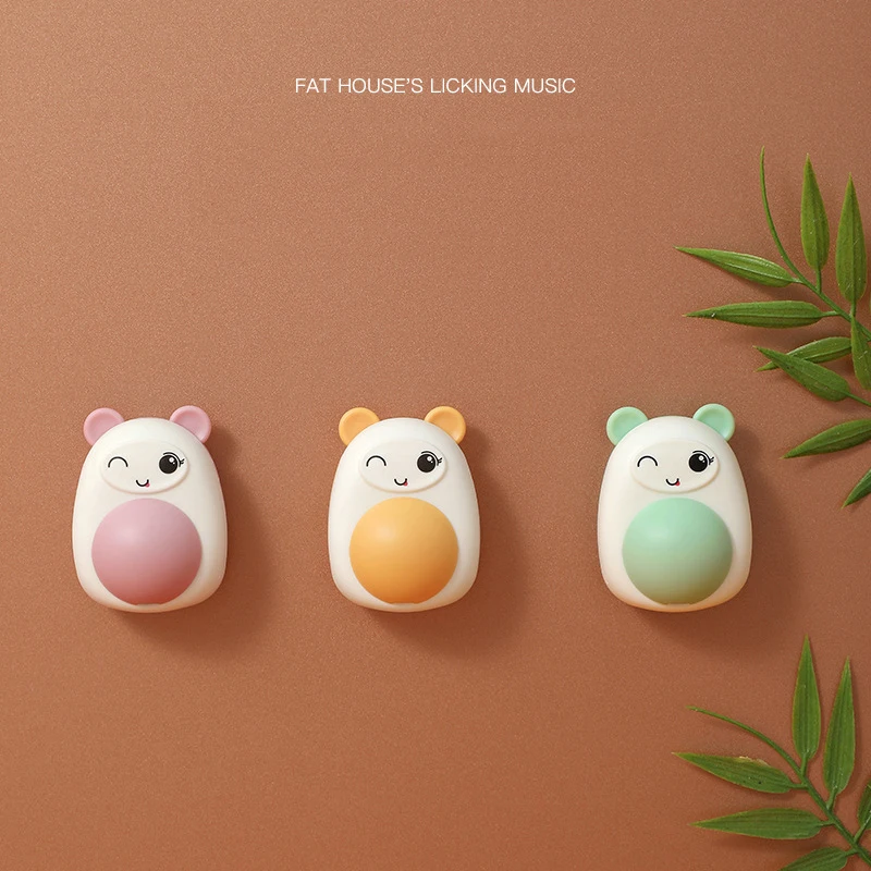 Bola de menta de gato de dibujos animados, juguete giratorio de pasta de pared, piruleta, molienda de dientes, ayuda a quitar el pelo, nuevo - imagen 4