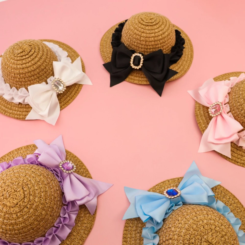 Sombrero verano con lazo para perros y gatos – Protección solar - imagen 4