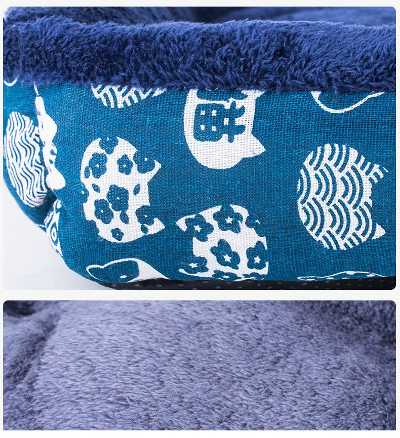 Cestas para perros nido de lana suave, cama para mascotas, estera gruesa para casa de perros, perrera para gatos, cama transpirable para mascotas, novedad de 2024 - imagen 4