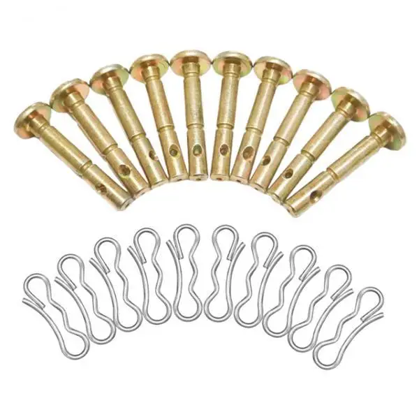 10 Uds pasadores de corte y pasadores de chaveta prácticos kits de pasadores de corte portátiles de alto rendimiento piezas resistentes para reemplazar 714-04040 - imagen 5