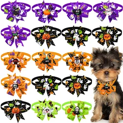 Pajarita calabaza Halloween para gatos y perros – Complemento festivo