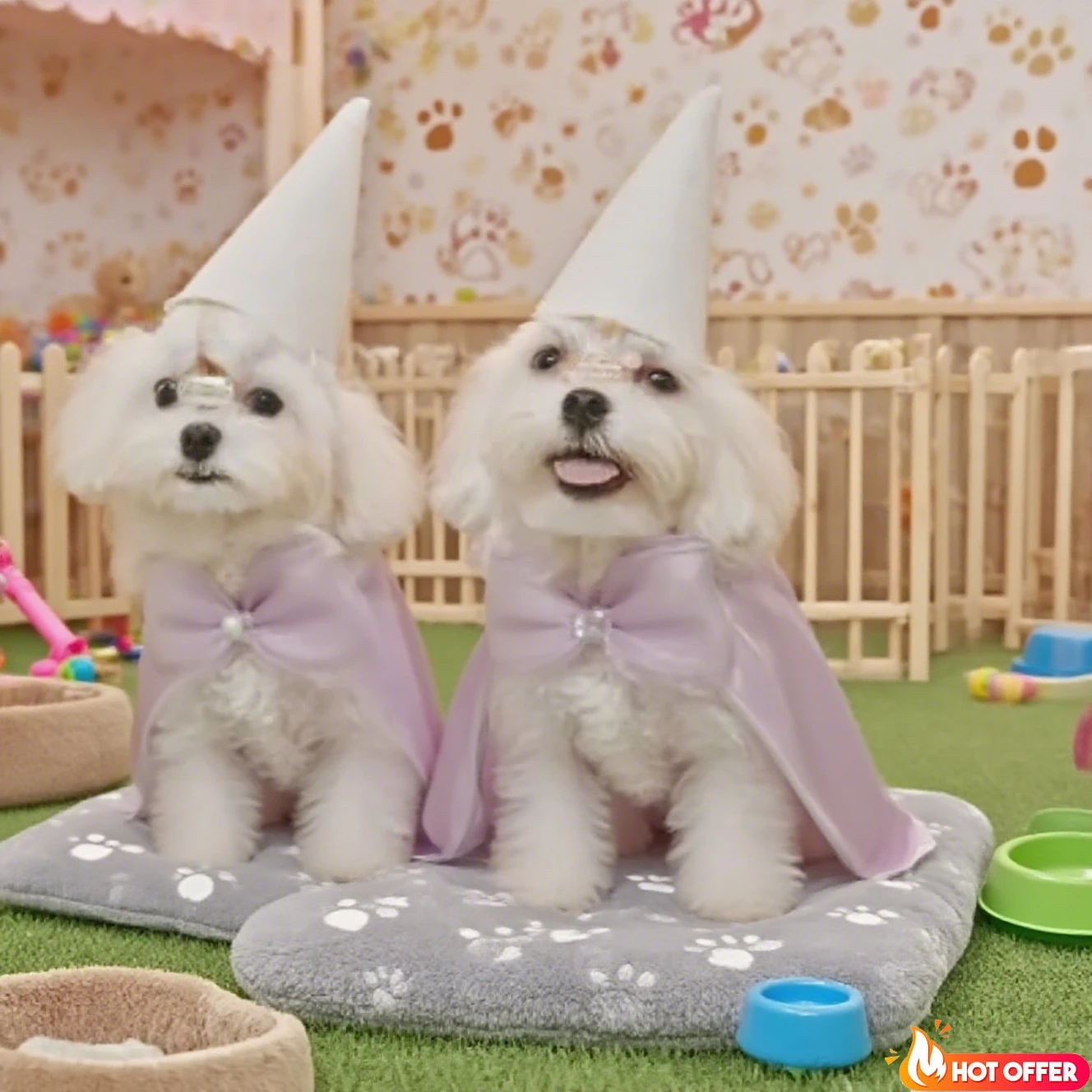 Joyería para perros, sombrero, babero de cumpleaños, bufanda con lazo, bufanda, accesorios de bolsillo Pomenian, sombrero, toalla para mascotas, lazo, fiesta, boda, Teddy, Saliva, triángulo