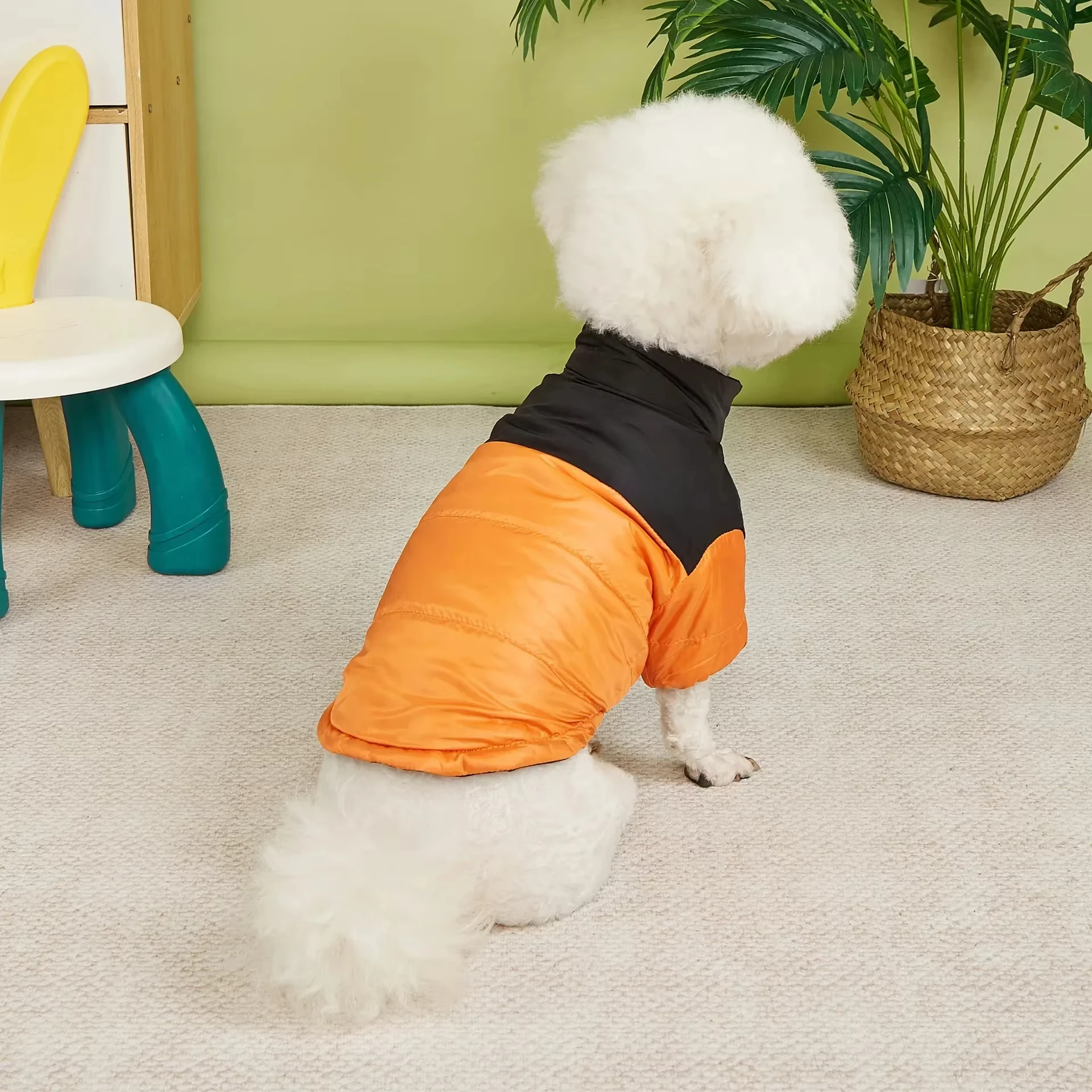 Ropa cálida para mascotas de otoño e invierno, ropa para perros y gatos, chaqueta acolchada transpirable gruesa - imagen 3