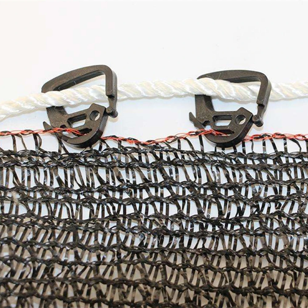 Ganchos de red para sombra de invernadero, accesorios para invernadero, ganchos para invernadero de verduras, suministros de jardinería para el hogar, venta al por mayor, 20-100 Uds. - imagen 2