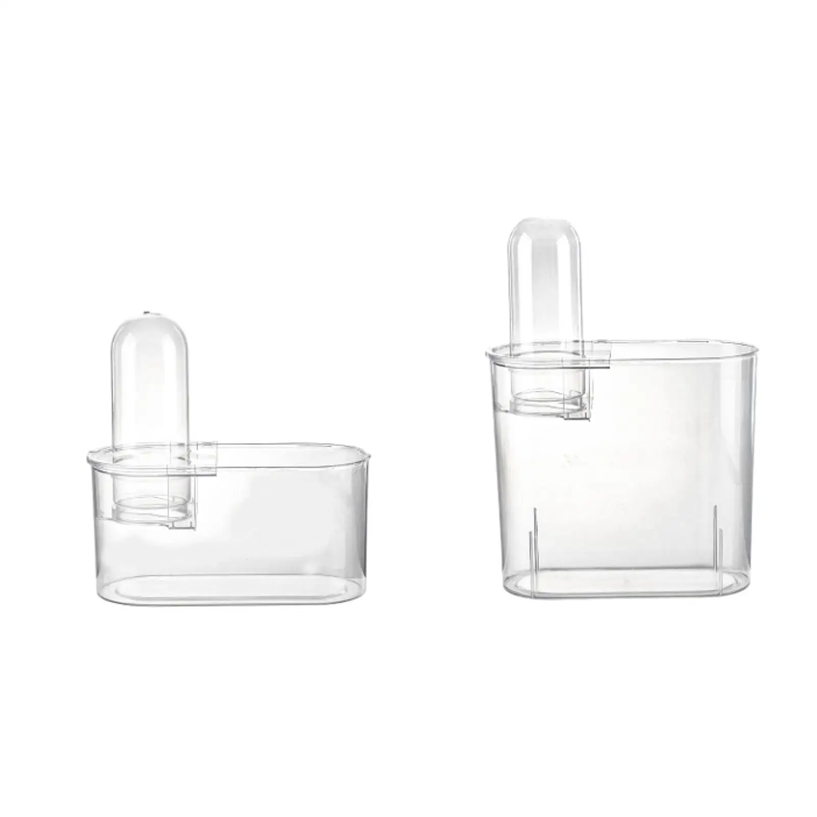 Mini Fish Tank Fish Bowl Sturdy with Cover Multiuse Turtle Tank Aquarium Tank for Home Living Rooms Desk Offices Decorative