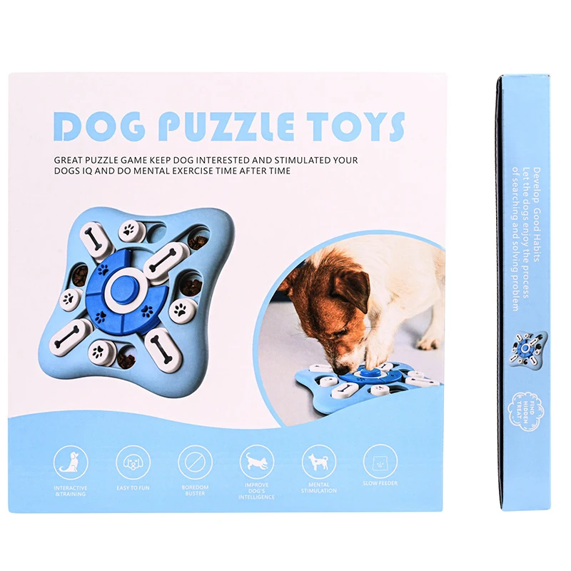 Cuenco oculto de comida para perros, juguetes para perros, alimentador lento, juguete de alimentación educativo para aliviar el aburrimiento, aumento interactivo, entrenamiento IQ para cachorros - imagen 5