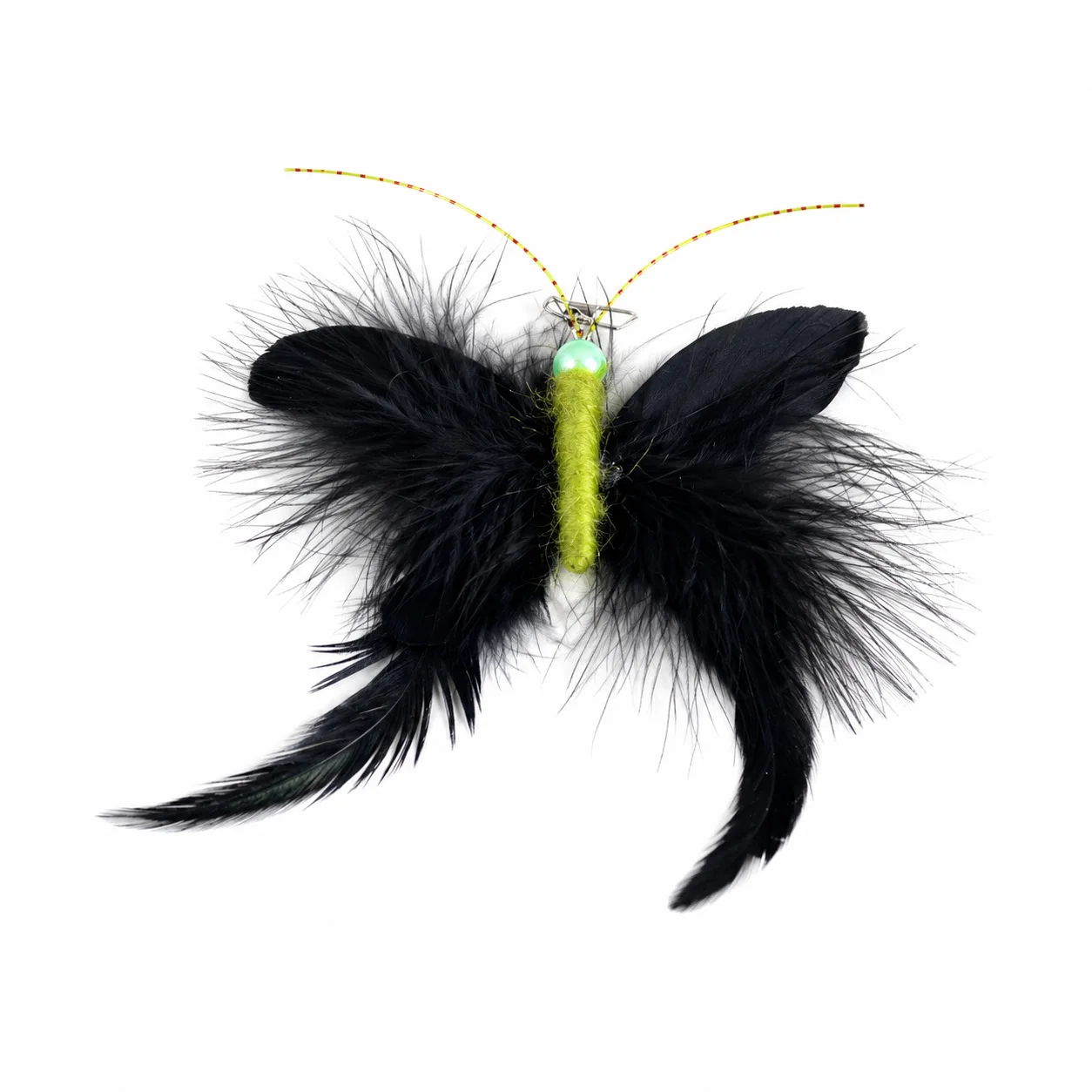Repuesto varita interactiva para gatos: plumas mariposa cola fénix - imagen 2