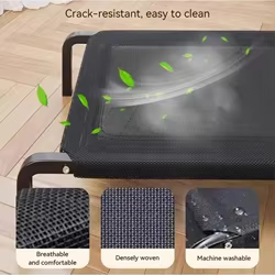 Cama plegable para perros todas las estaciones – Desmontable y lavable