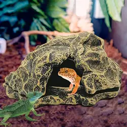 Cueva refugio de resina para reptiles – Tortugas, Geckos y lagartos