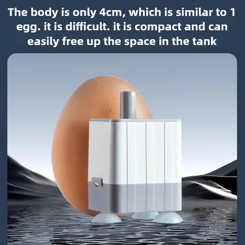 Mini bomba de agua silenciosa de CC, tanque de tortuga para acuario, filtro de bomba de agua, pecera, bombas de succión de fondo pequeñas, limpieza silenciosa de acuarios - imagen 2