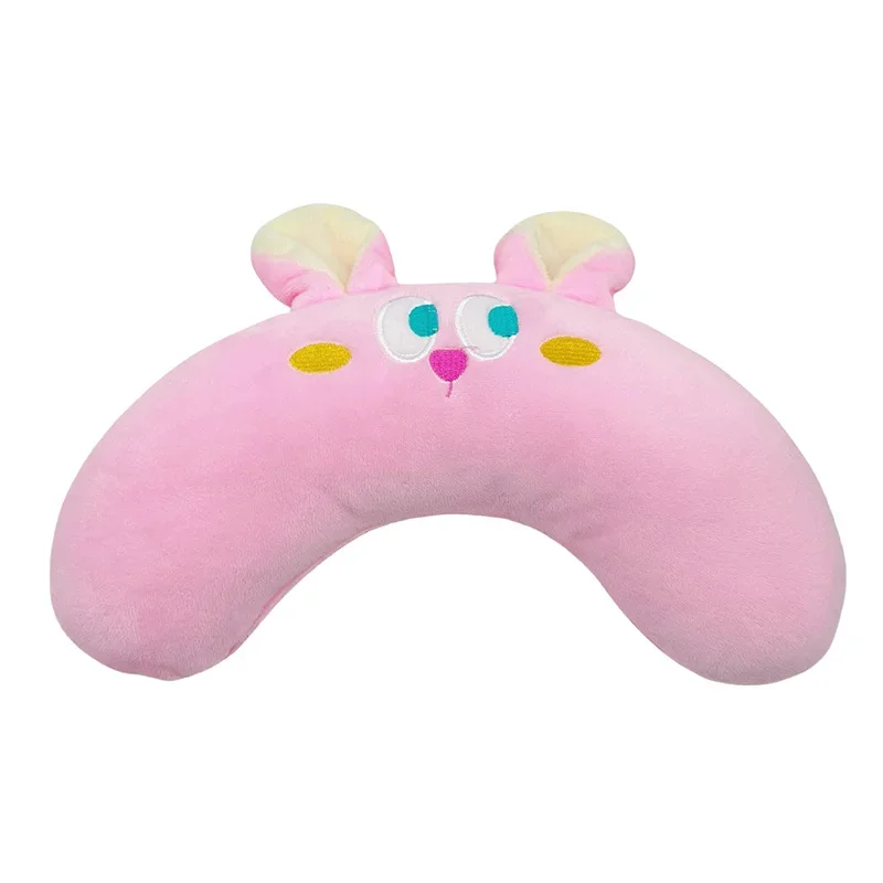 Almohada en forma de U para mascotas, juguete de protección para el cuello, sueño profundo, luna creciente, accesorios para perrera - imagen 5