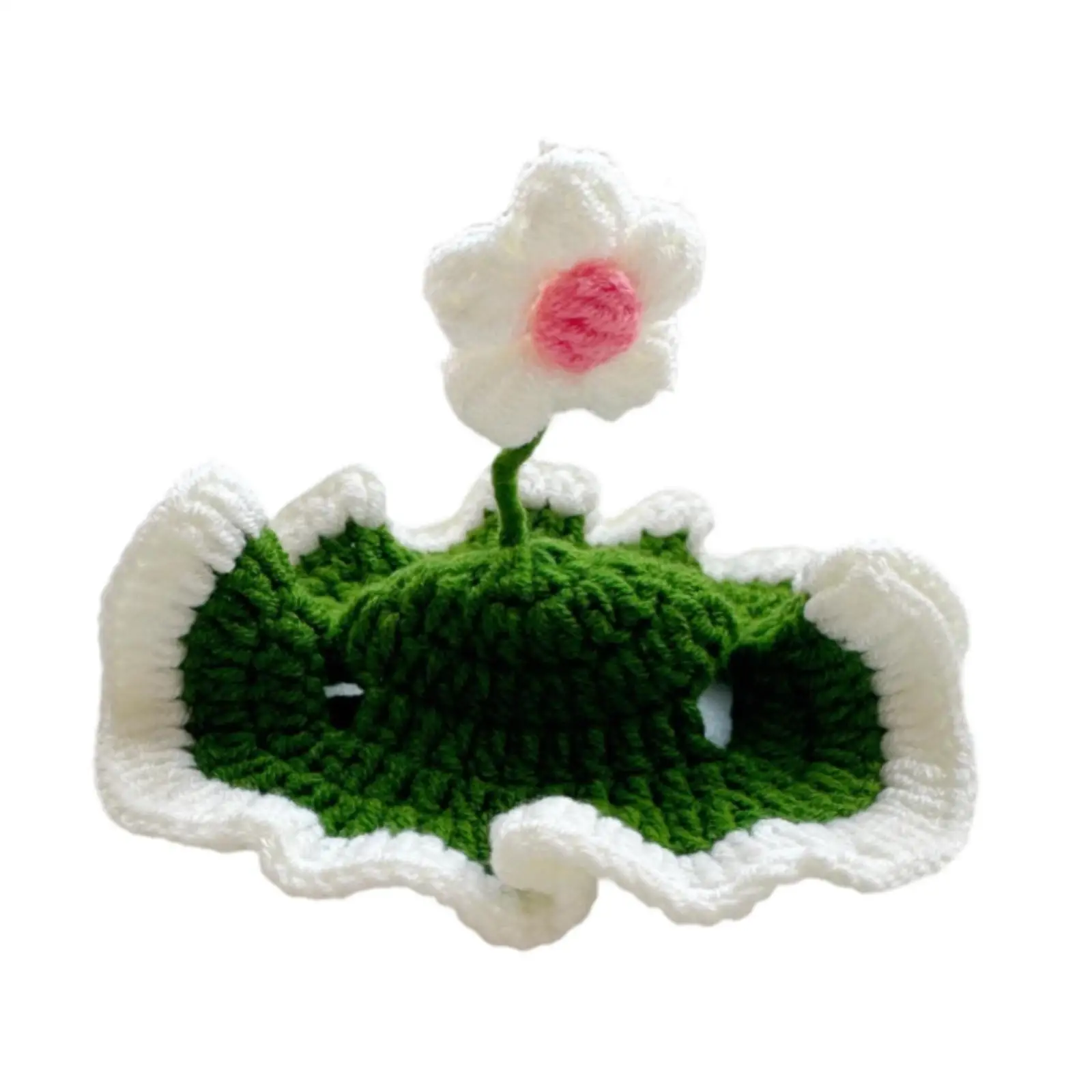 Gorro de invierno para mascotas, bonito sombrero para gato, decoración para fiesta de Navidad, sombreros de dibujos animados para gatos de interior y exterior, animales pequeños - imagen 2