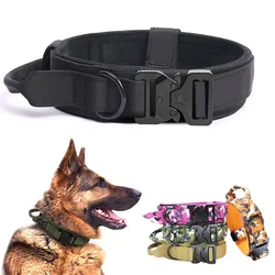 Collar nailon con asa para perros grandes - Pastor Alemán y Dóberman