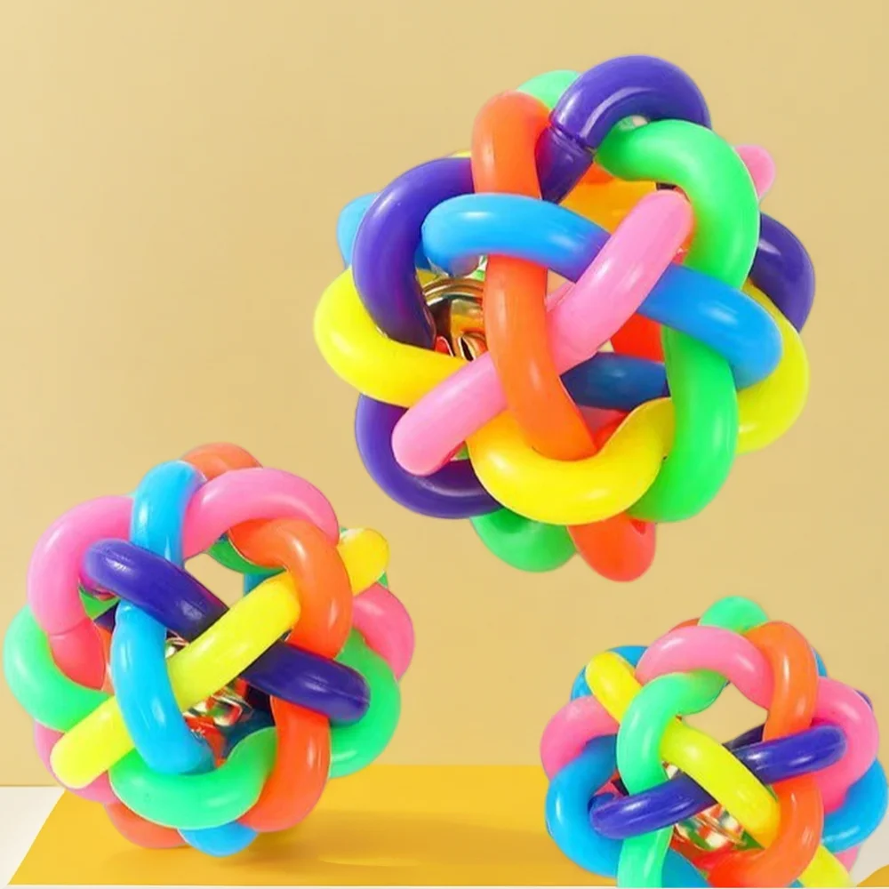 Bola sonora con campanas para gatos – Juguete interactivo - imagen 2