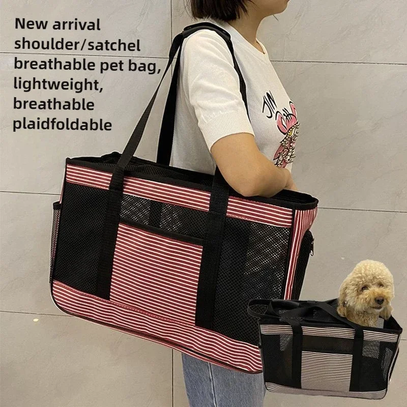 Bolsas para gatos, bolsas para mascotas, bolso portátil para salir de perros, mochila transparente para gatos, bolsa de viaje de gran capacidad, mochila escolar transpirable para mascotas - imagen 2