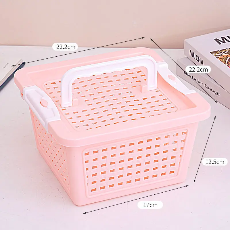 Caja de transporte portátil para salir de hámster, jaula portátil para hámster, caja de ratán porosa transpirable, resistencia a la presión, engrosamiento - imagen 4