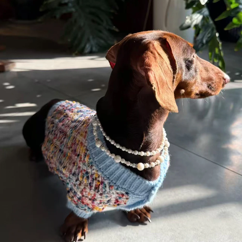 Cárdigan de manga larga para perros pequeños y medianos Suéter cálido - imagen 3