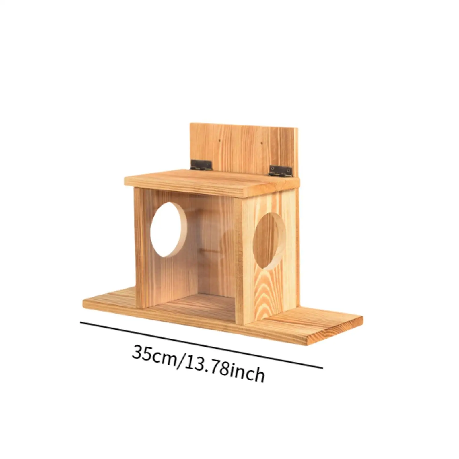 Squirrel Feeder Funny Stable Squirrel House for Outdoor Gardens Backyard Squirrel Feeder Funny Stable Squirrel House for Outdoor Gardens Backyard