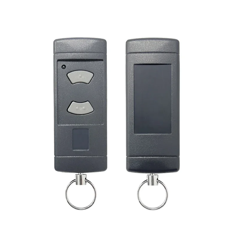 Control remoto inalámbrico de mano para garaje con botones grises - imagen 3