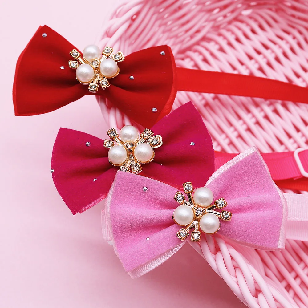 50 Uds. Pajarita para perros a granel, pajaritas a la moda para perros pequeños y gatos, corbatas para perros, productos de aseo para cachorros, suministros para mascotas para perros pequeños - imagen 5