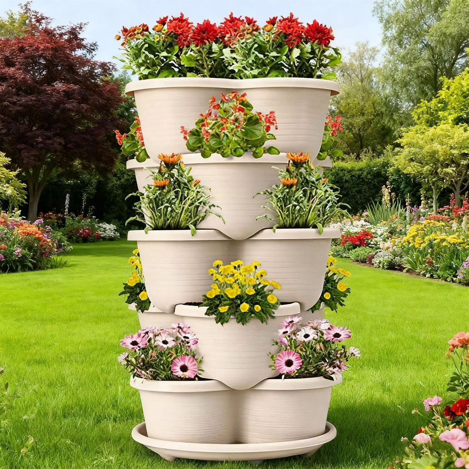 Plant Pot/water Tray, Robust, Sturdy, Round Plant Tray, Plant Saucer for Plant Pot/water Tray, Robust, Sturdy, Round Plant Tray, Plant Saucer for