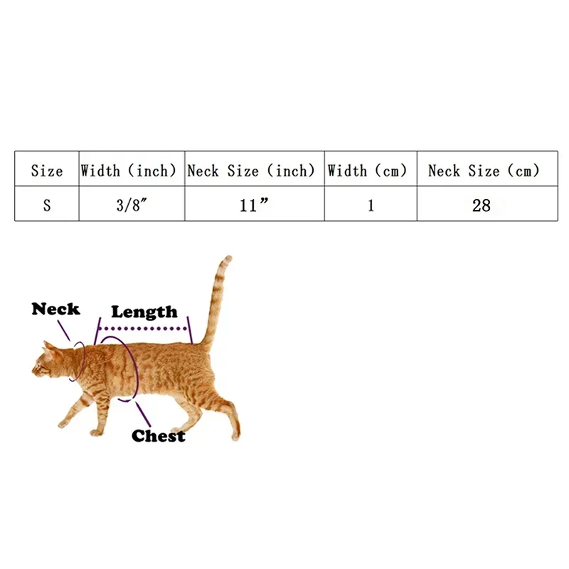 8 colores ajustables con Material de terciopelo suave producto para mascotas Collar para perro pequeño dije de corazón y campana Collar para gato elástico de seguridad - imagen 4