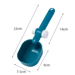 Pala dispensador de comida para perros y gatos – Acero inoxidable