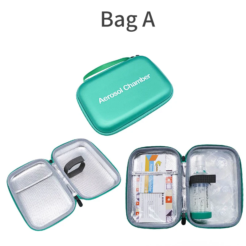 Inalador veterinario, nebulizador, cámara espaciadora, inhalador para perros y gatos con 2 mascarillas faciales de silicona médica suave - imagen 5