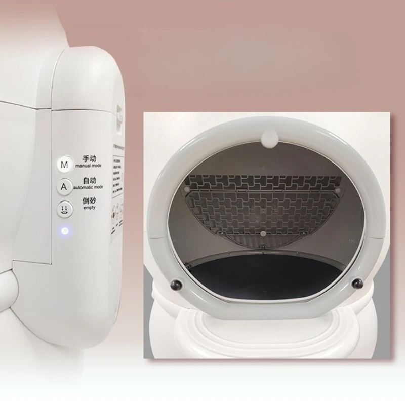 Caja de arena inteligente para gatos y gatitos, limpieza completamente automática, Snadbox, inodoro grande autolimpiante para gatos, inodorizantes - imagen 5