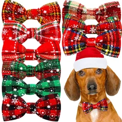Collar lazo navideño para perros pequeños – Accessorio festivo extraíble