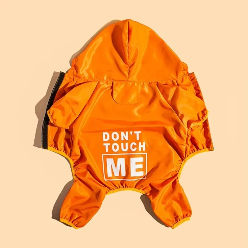 Chubasqueros de cuatro patas para perros, salidas de verano, ropa impermeable y a prueba de polvo, ropa para perros grandes, mascotas de estrellas - imagen 5