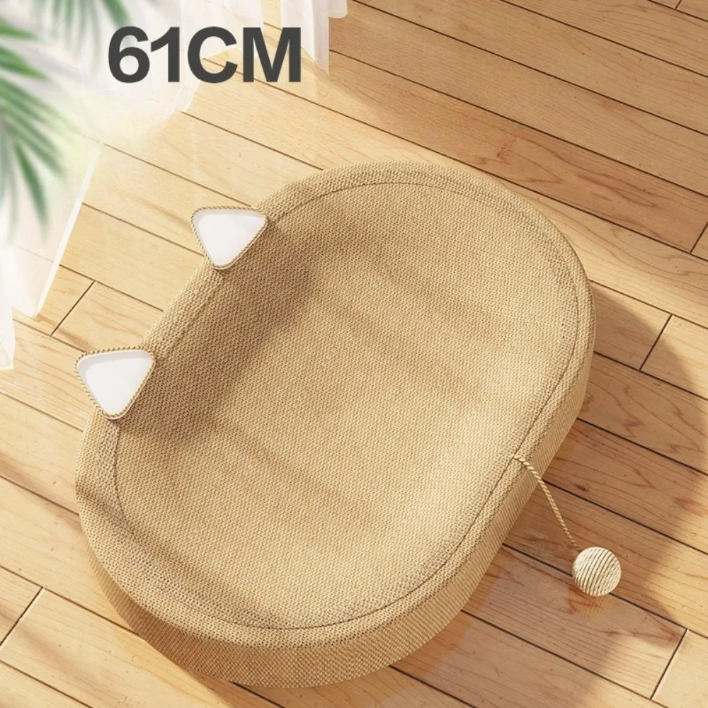 Cama rascador con orejas y almohadilla corrugada para gato - imagen 5