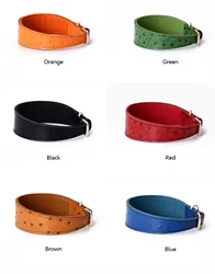 Collar de lujo impermeable para perro – Cuero suave ensanchado y ajustable