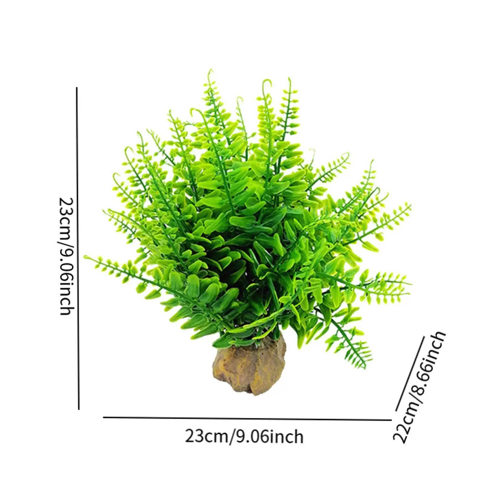 Artificial Plants Fish Tank Decoration Easy to Clean Fish Tank Accessories