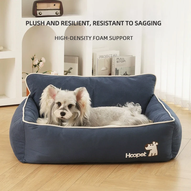 Cama lavable para perro grande – cálida y resistente al pelo - imagen 2