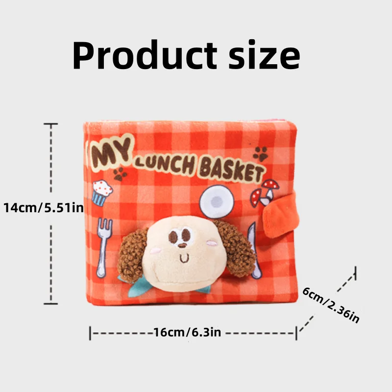 Estera para snuffle para perros, libro, estera para snuffle para mascotas, esteras de alimentación para mascotas, almohadilla para olfatear cachorros, perros y gatos, rompecabezas interactivo, juguetes para mascotas - imagen 5