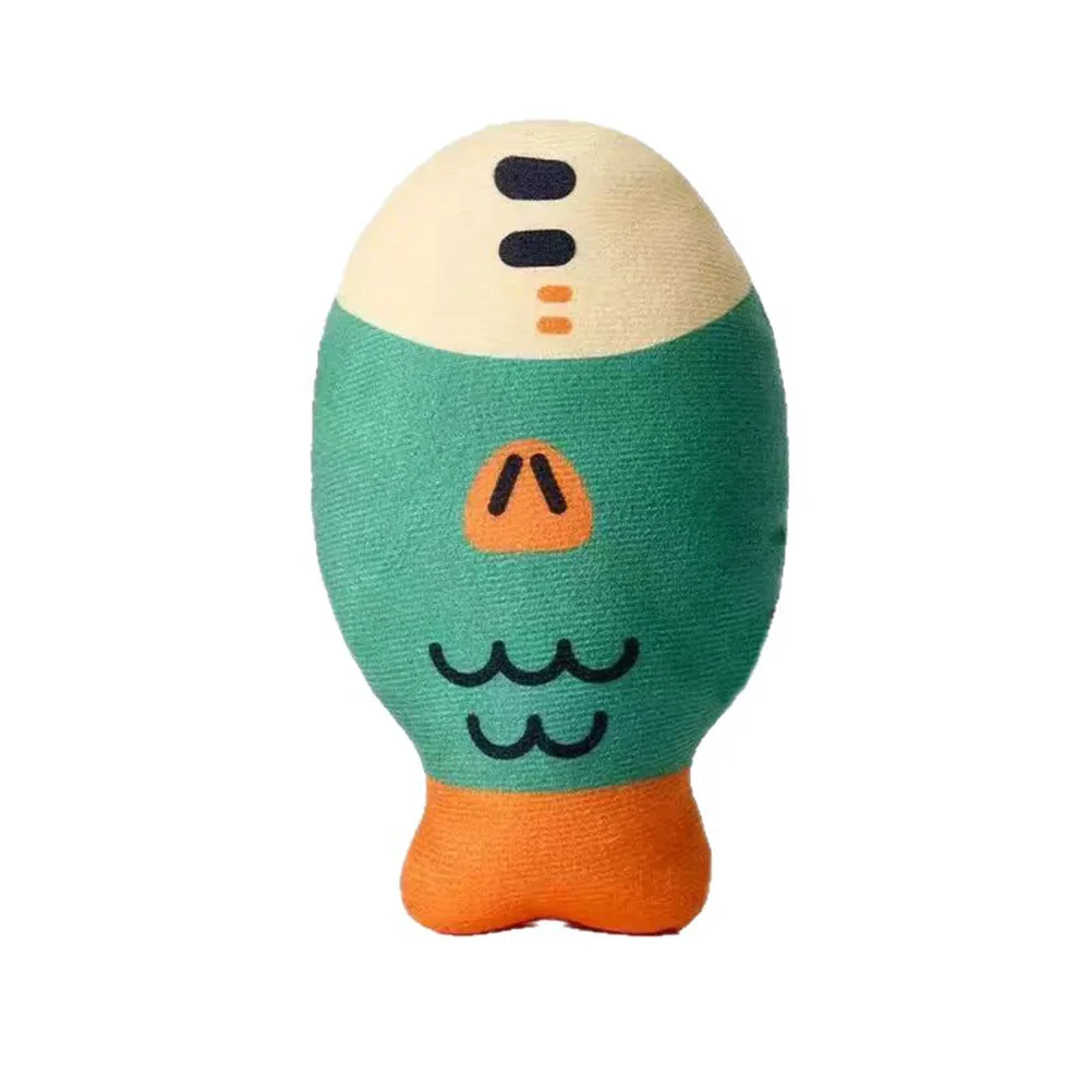 Juguete chirriante para perros, simulación de pez fathead, juguete masticable para limpieza de dientes y alivio del aburrimiento, juguete duradero para juegos de mascotas,