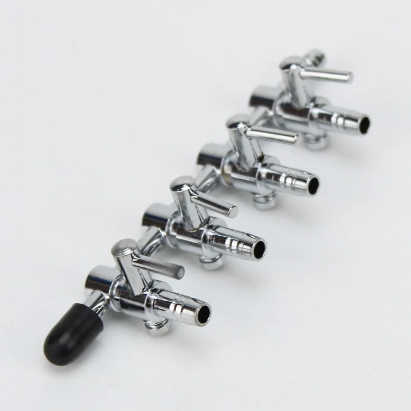 Distribuidor de acuario de acero inoxidable, accesorios de bomba de oxígeno para pecera, controlador de flujo de aire divisor, válvula reguladora de bomba - imagen 5