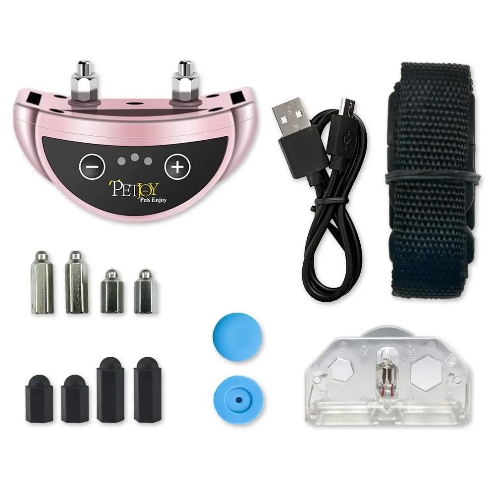 Collar antiladridos recargable con sensibilidad ajustable para perros - imagen 2